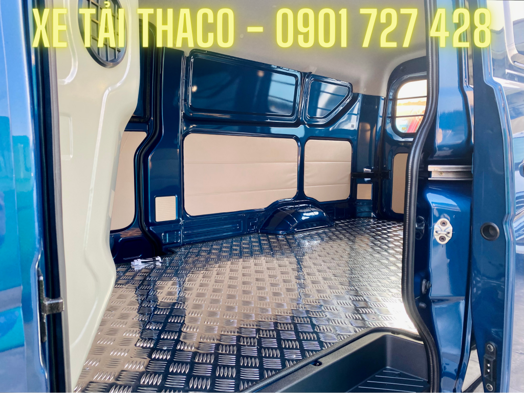 xe van thaco sơn màu xanh (7)